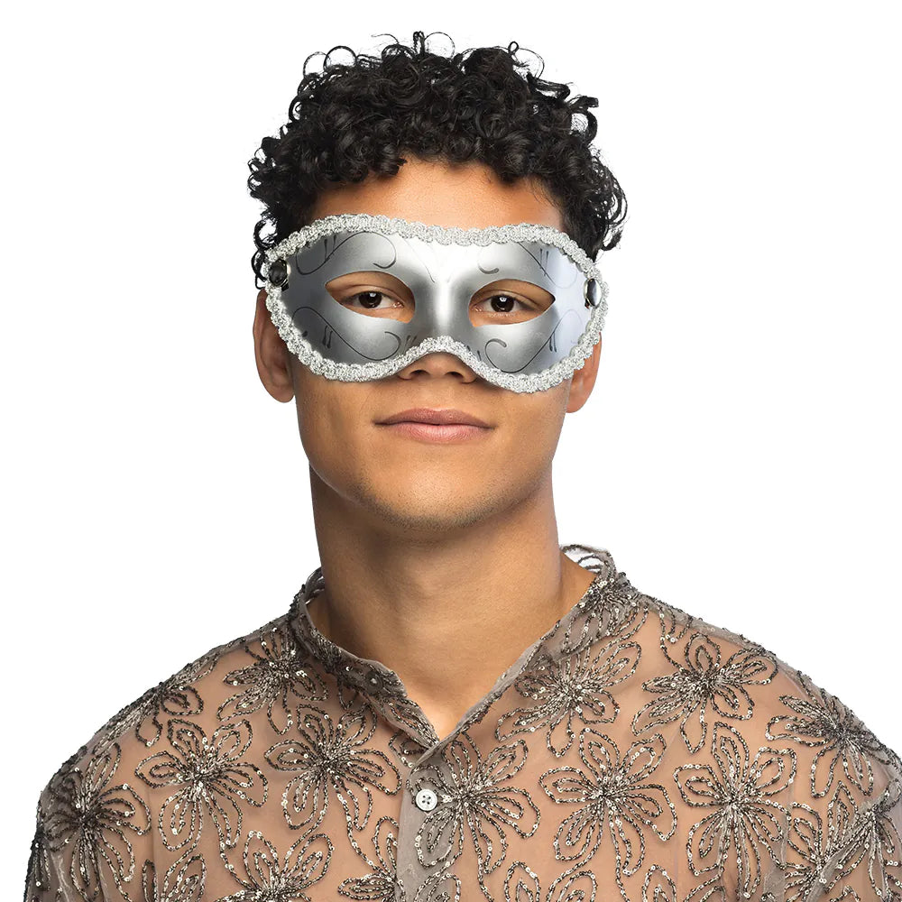 Silver Eye Mask