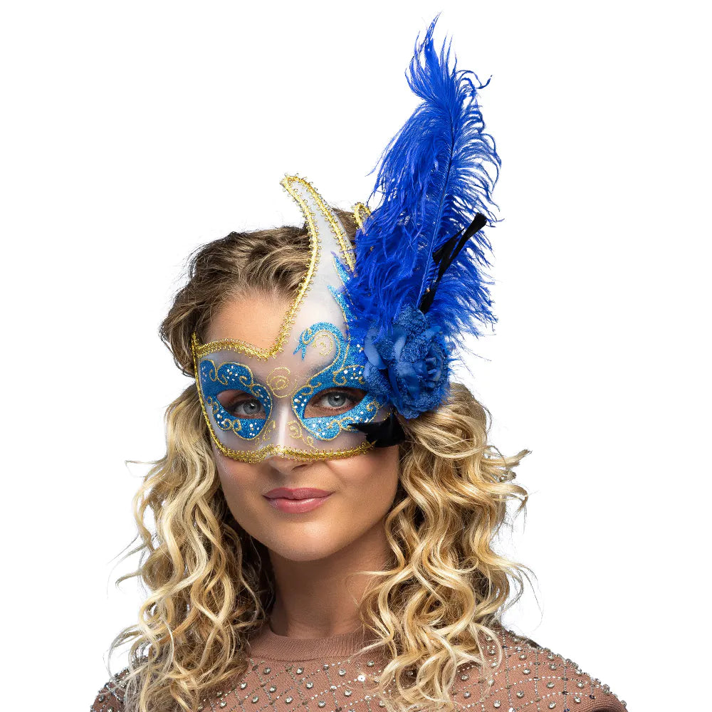 Blue Swan Mask