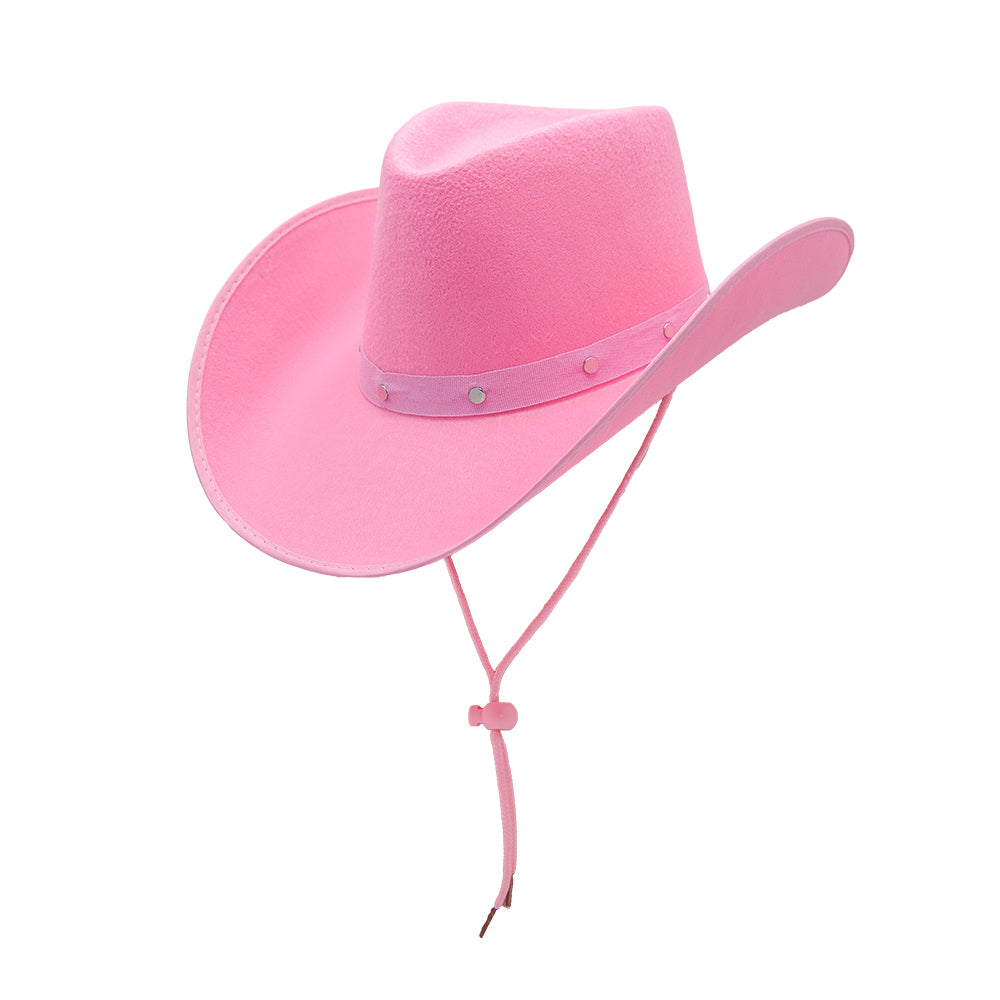 Texan Cowboy Hat - Baby Pink