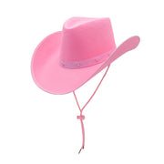 Texan Cowboy Hat - Baby Pink