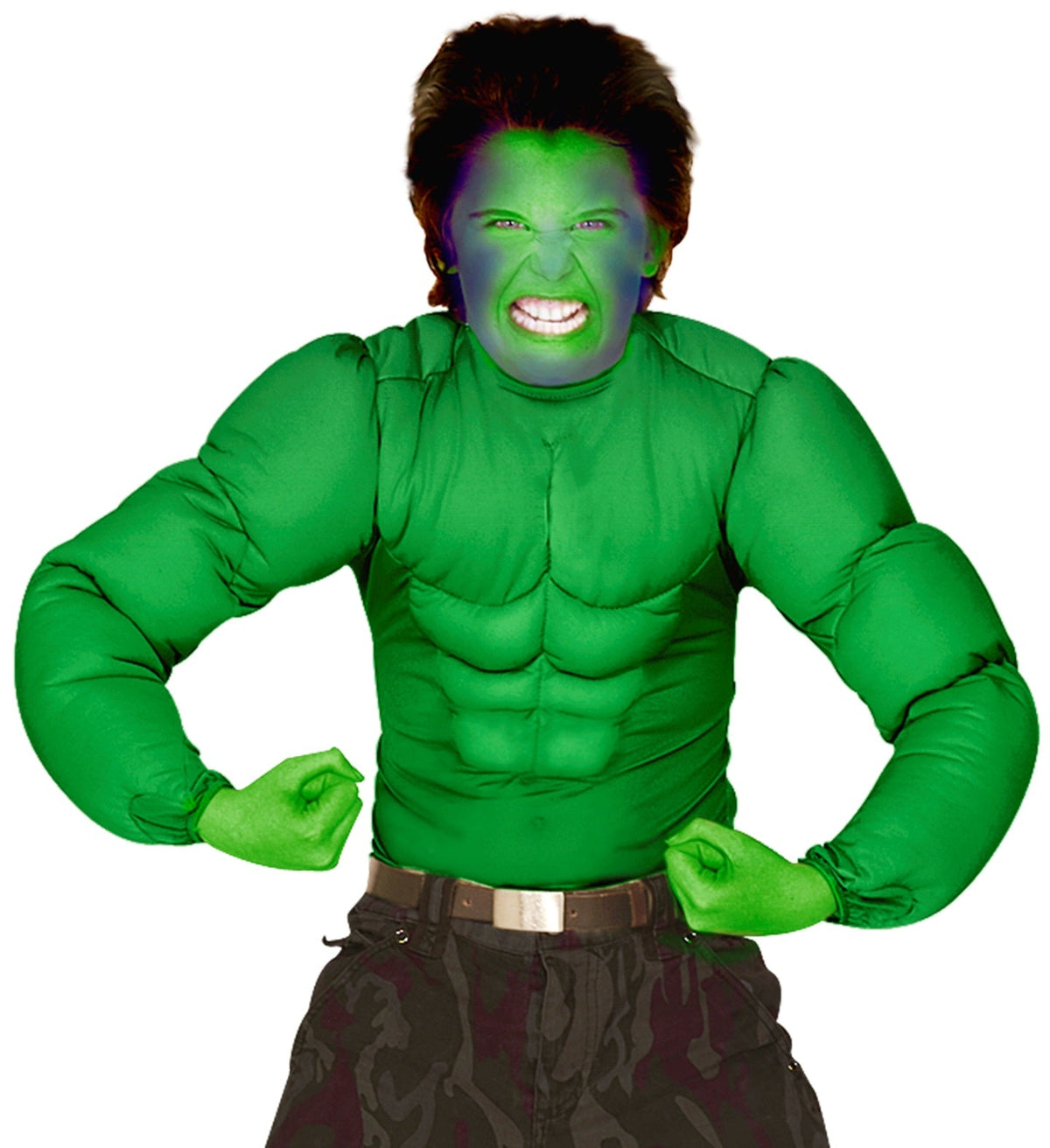 Green Super Muscle Shirt