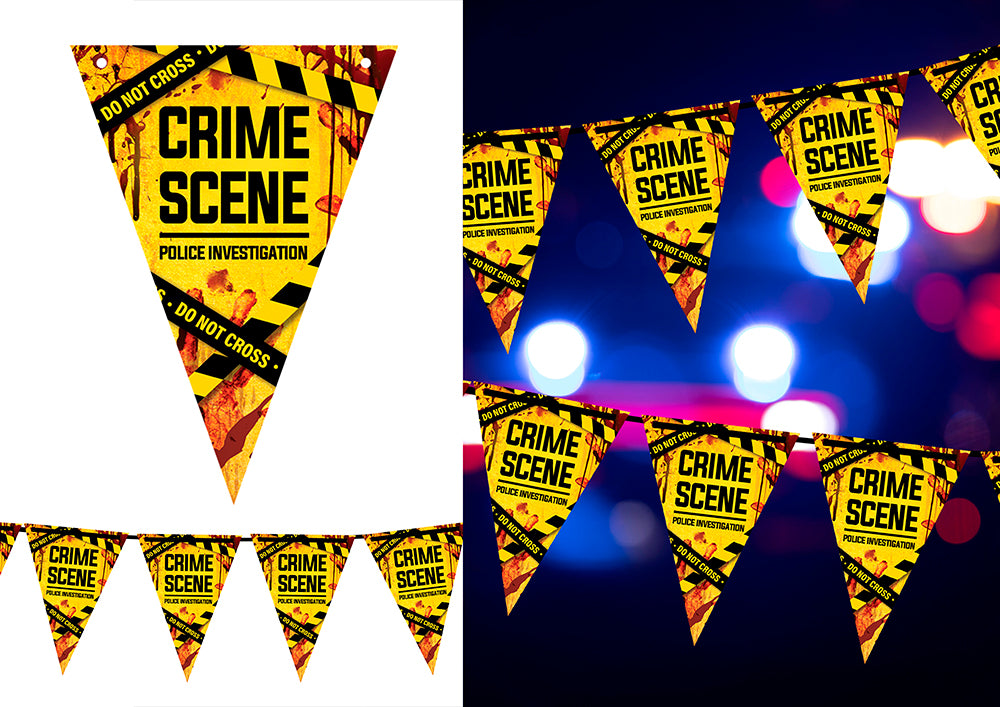 Bunting Crime Scene Paper 300X19X27 Cm