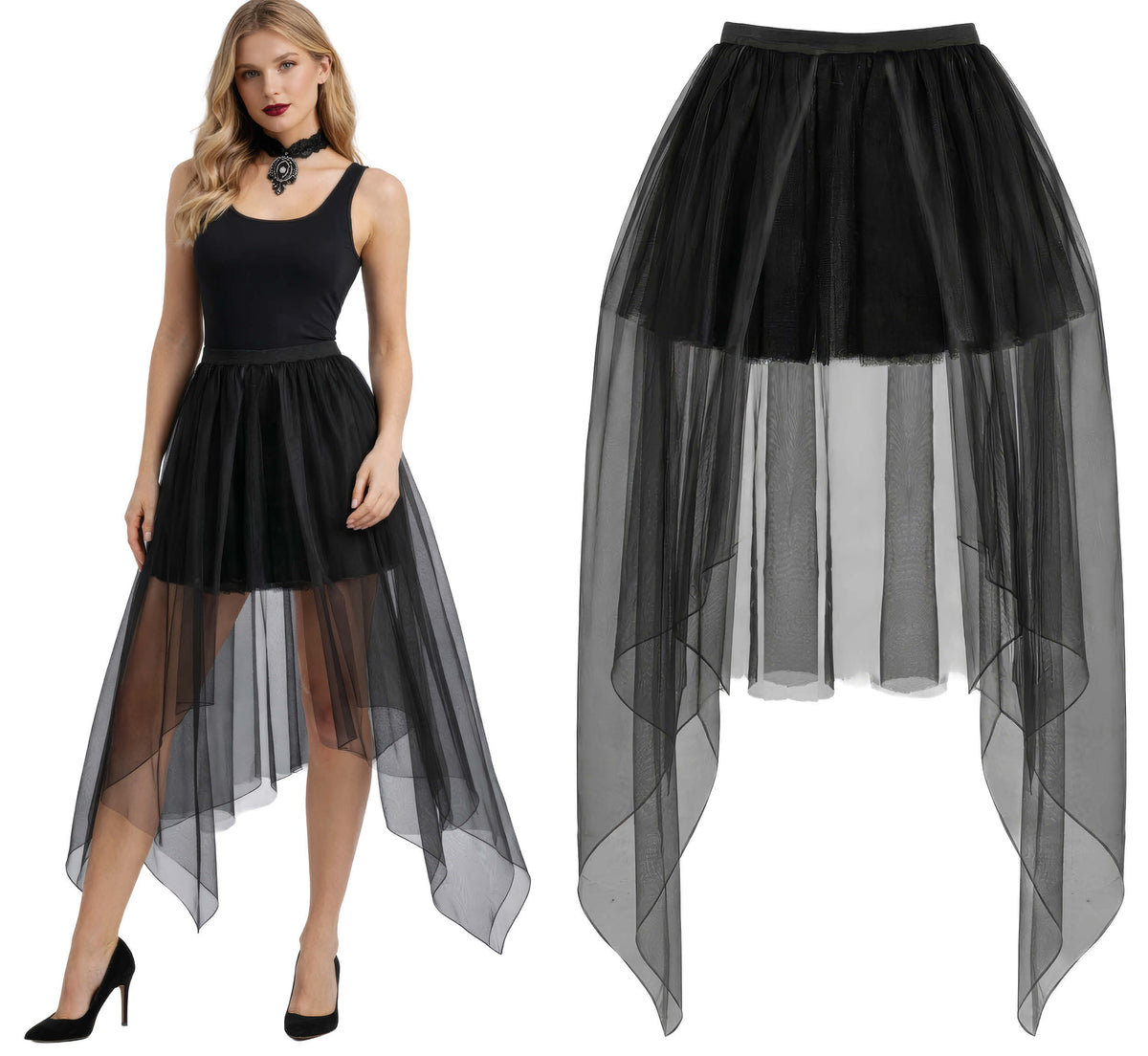 Long Black Tutu