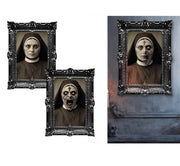 Picture Terrifying Nun 60X40 Cm, Pvc