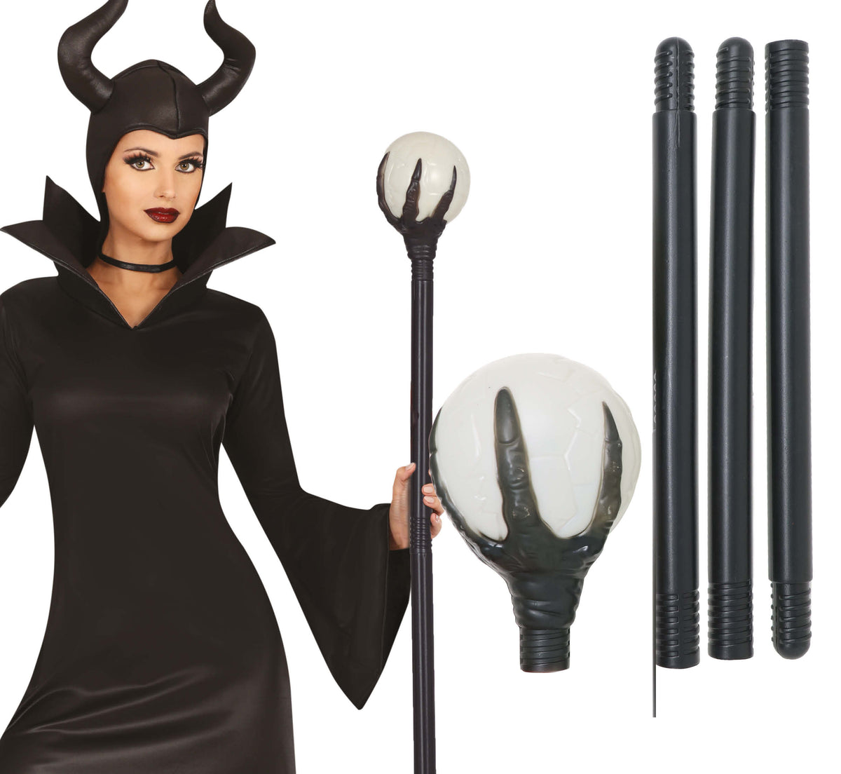 Wizard Ball Cane, Detachable, 100 Cm