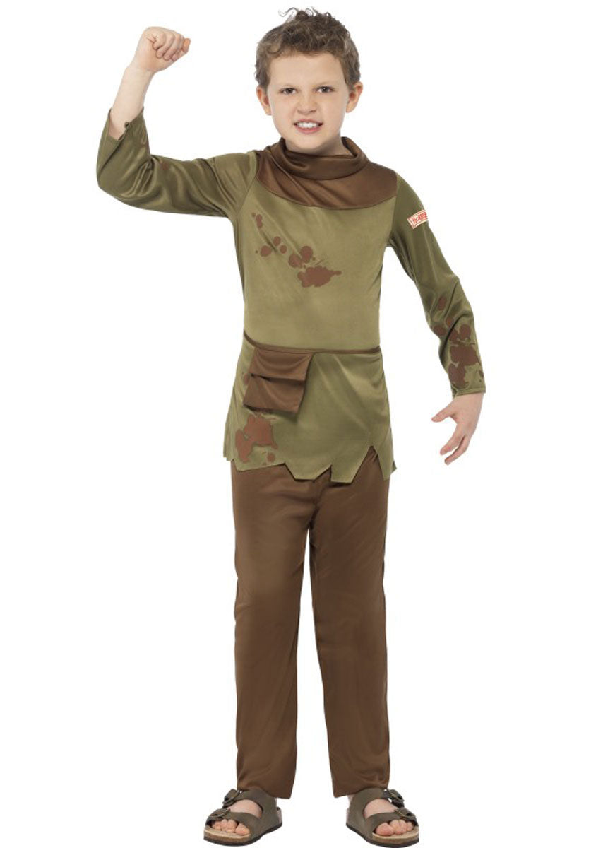 Horrible Histories Revolting Peasant Boy Costume, BOY