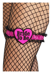 Pink Bride To Be Garter