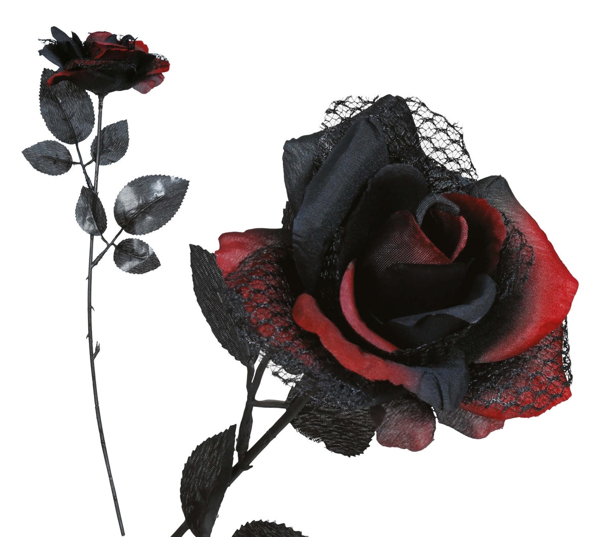Red And Black Flower, 40 Cm