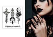 Gothic Tattoos 8X9 Cm