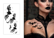 Bat Tattoo 15X8 Cm