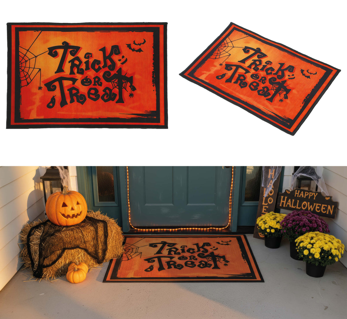 Doormat Trick Or Treat, 58X38 Cm
