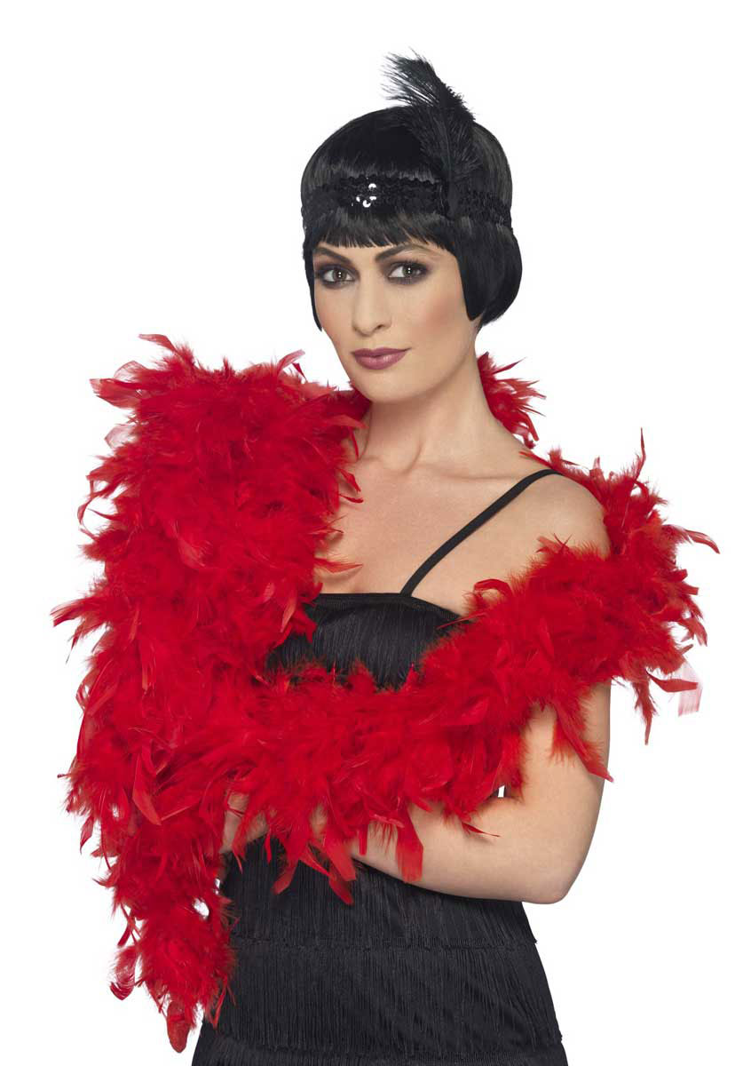 Feather Red Boa