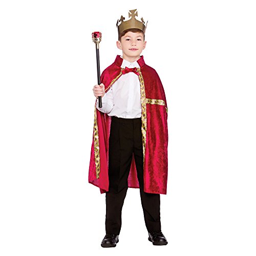 Deluxe Velvet Robe & Crown (8-10)
