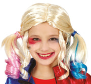 KIDS MULTICOLORED PIGTAIL WIG (IN BOX)