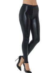 80's Metallic Disco Leggings