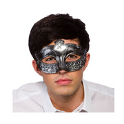 Gladiator Eye Mask - Antique Silver (min12)