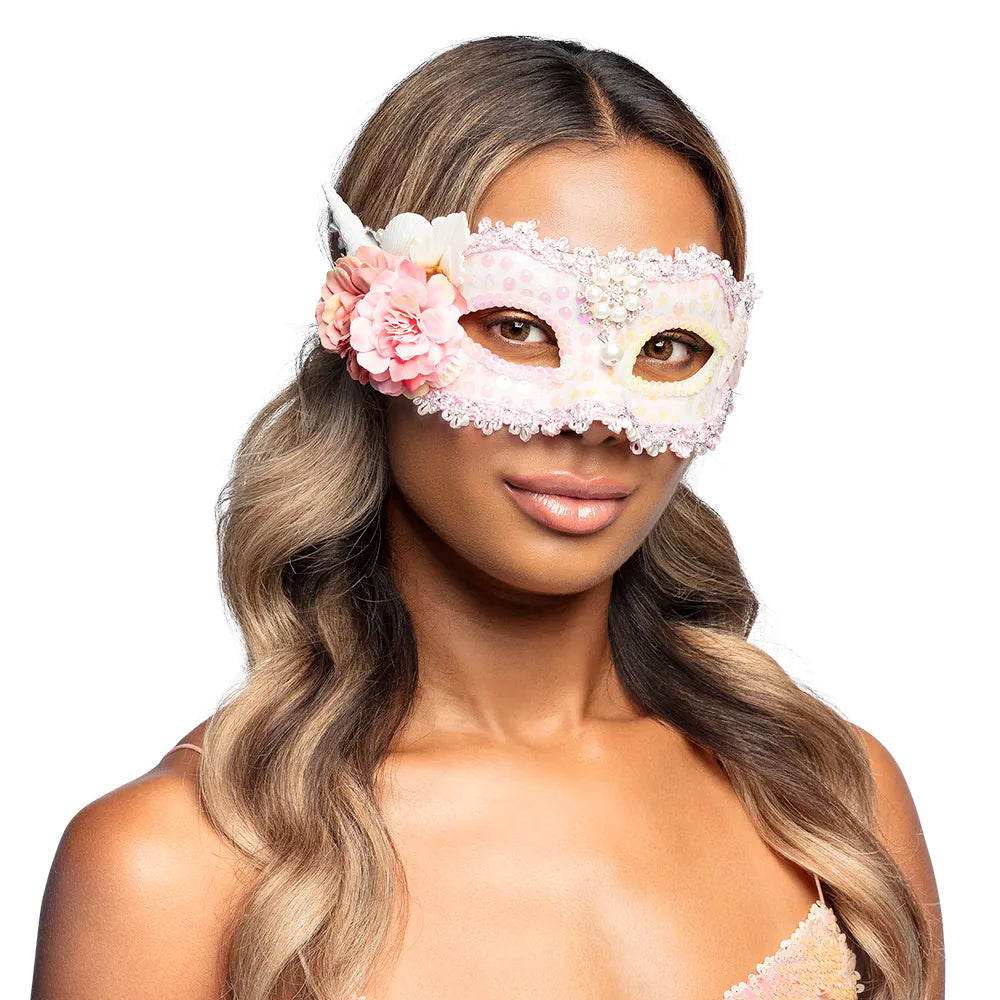 Pink Mermaid Mask