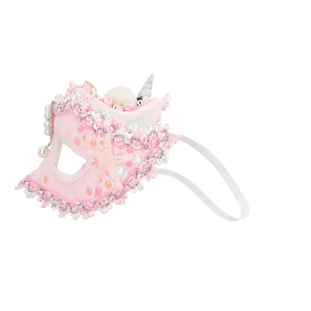 Pink Mermaid Mask