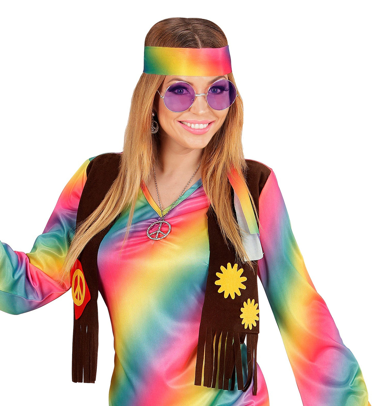 Purple Hippie Glasses
