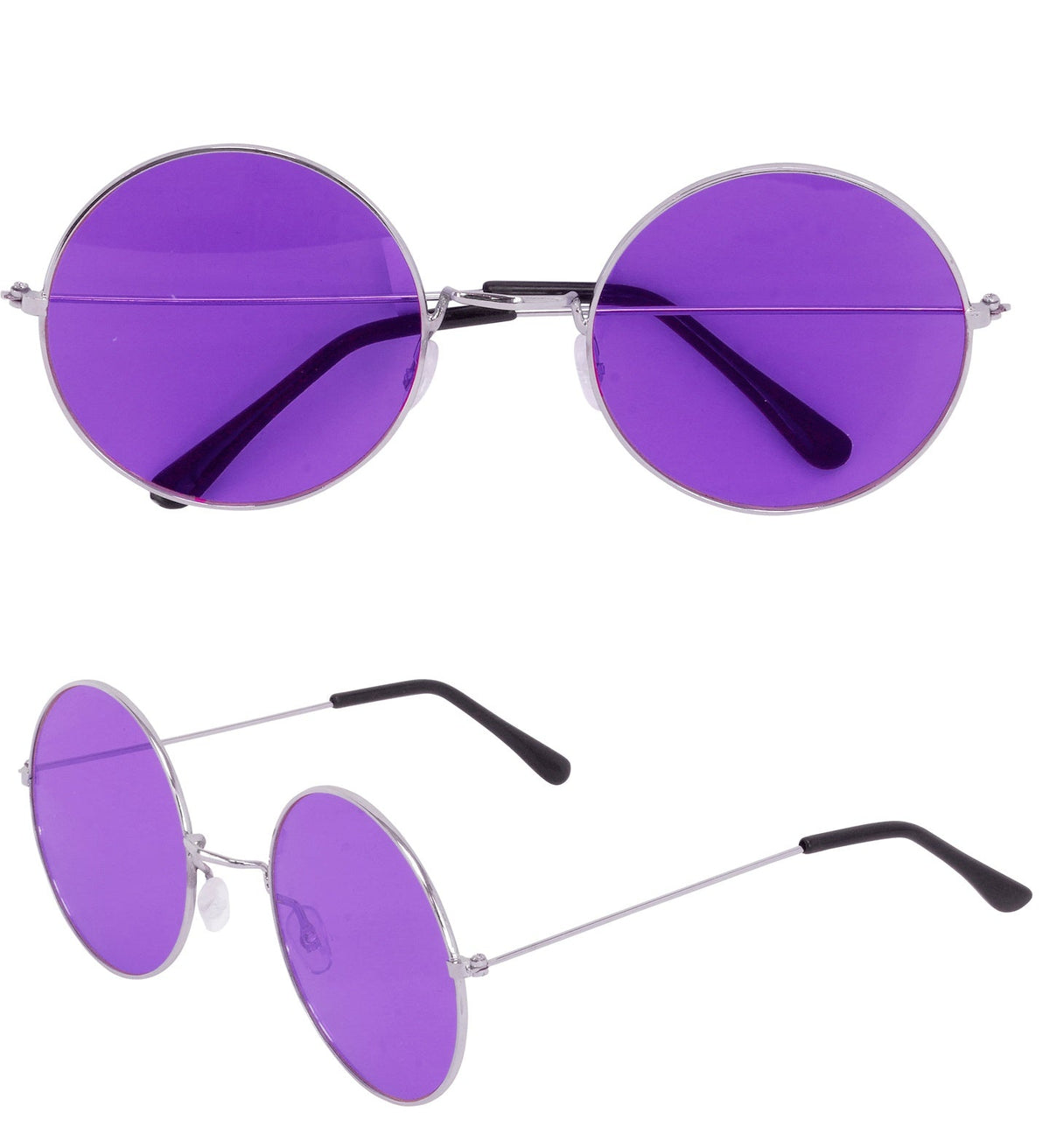 Purple Hippie Glasses