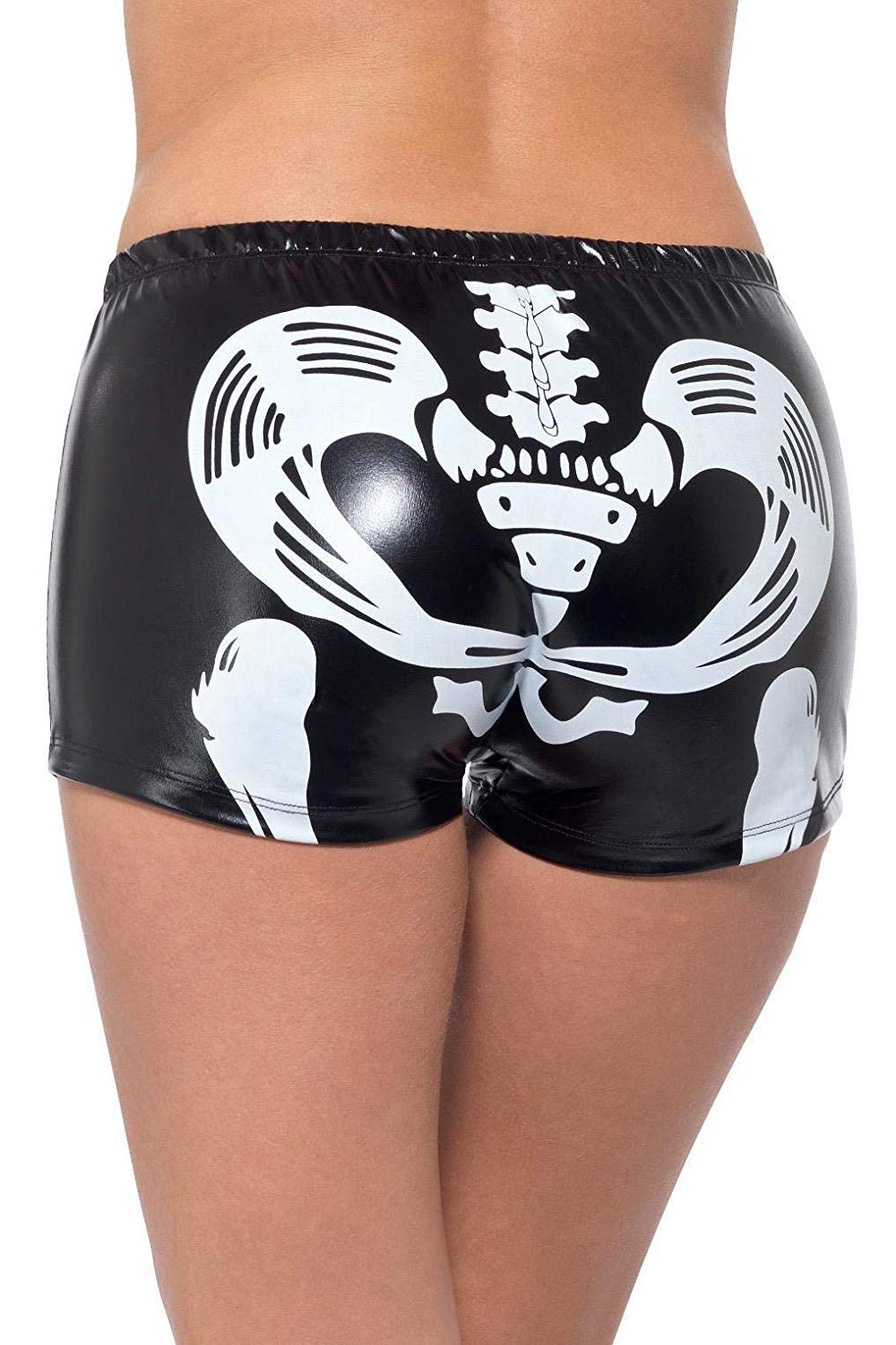 Miss Skeleton Whiplash Hotpants