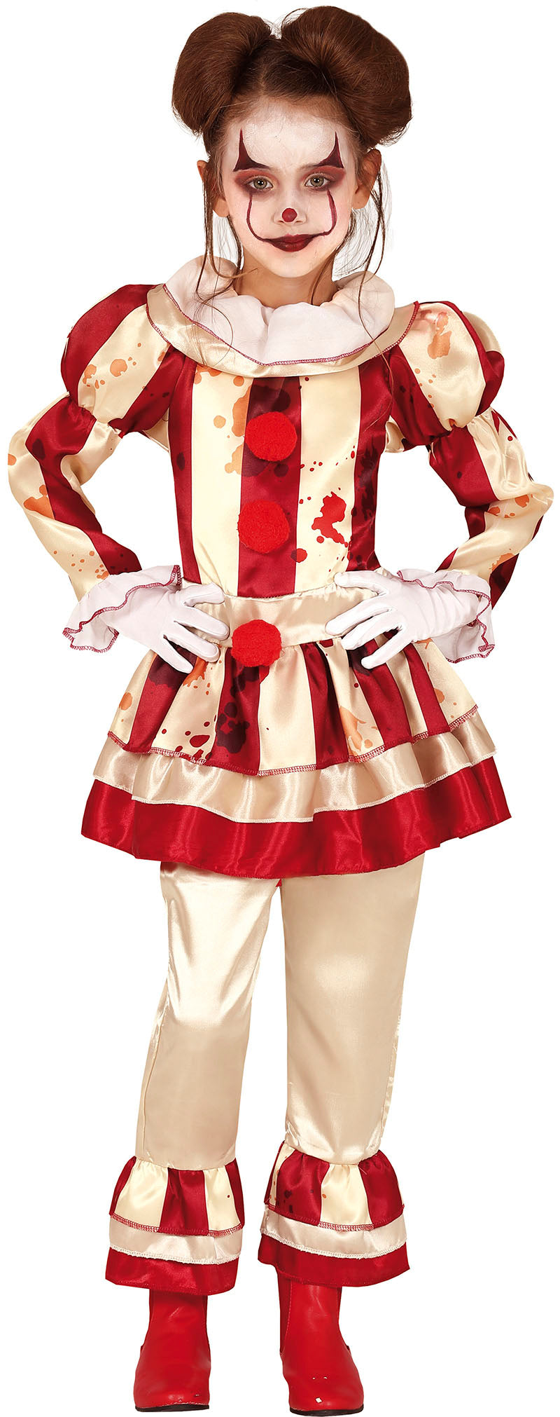 STRIPED CLOWN, 7 – 9 YEARS (137 CM), GIRL