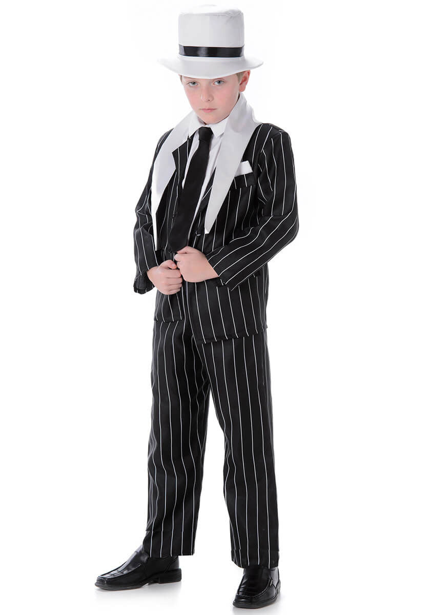 Gangster Boss Child Costume