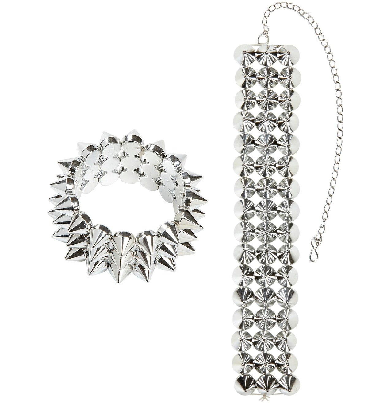 Spiked Choker & Bracelet