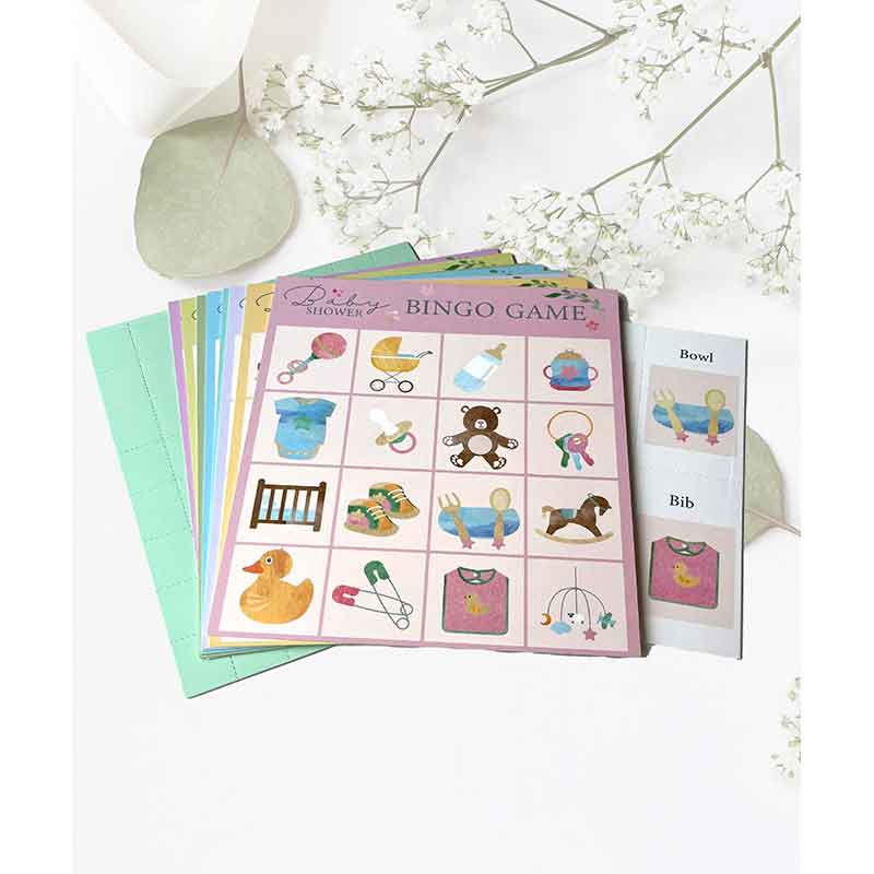 Baby Shower Bingo Game