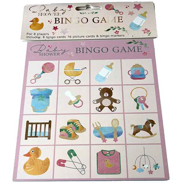 Baby Shower Bingo Game