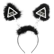 Black Bride To Be Warning Head Bopper