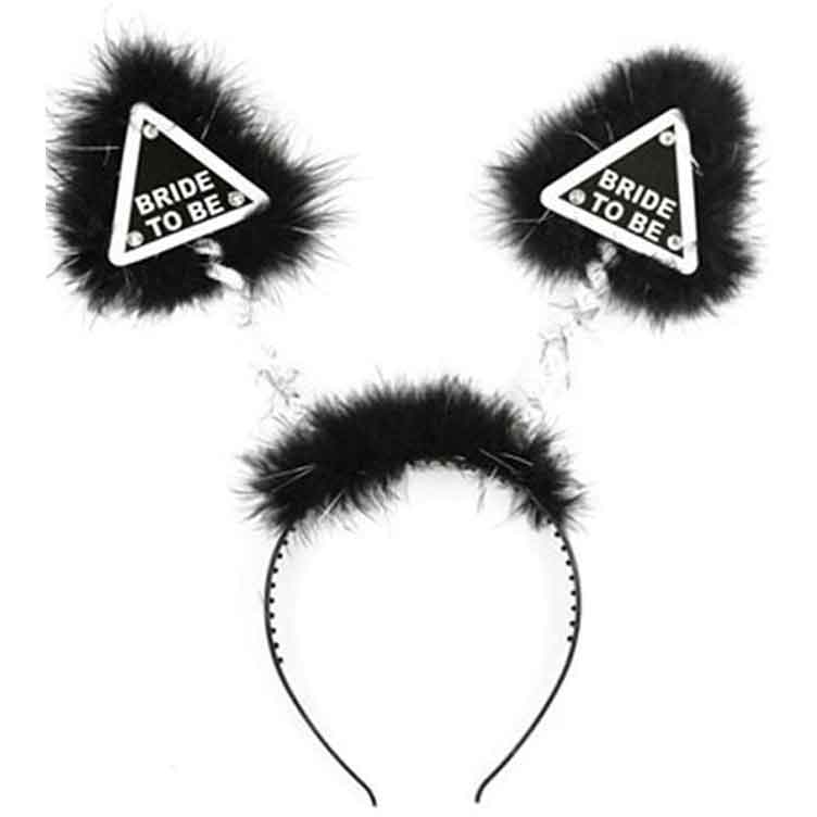 Black Bride To Be Warning Head Bopper