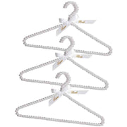 3 Team Bride Printed Beaded Pearl Hangers
