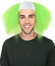Scary Green Clown Wig