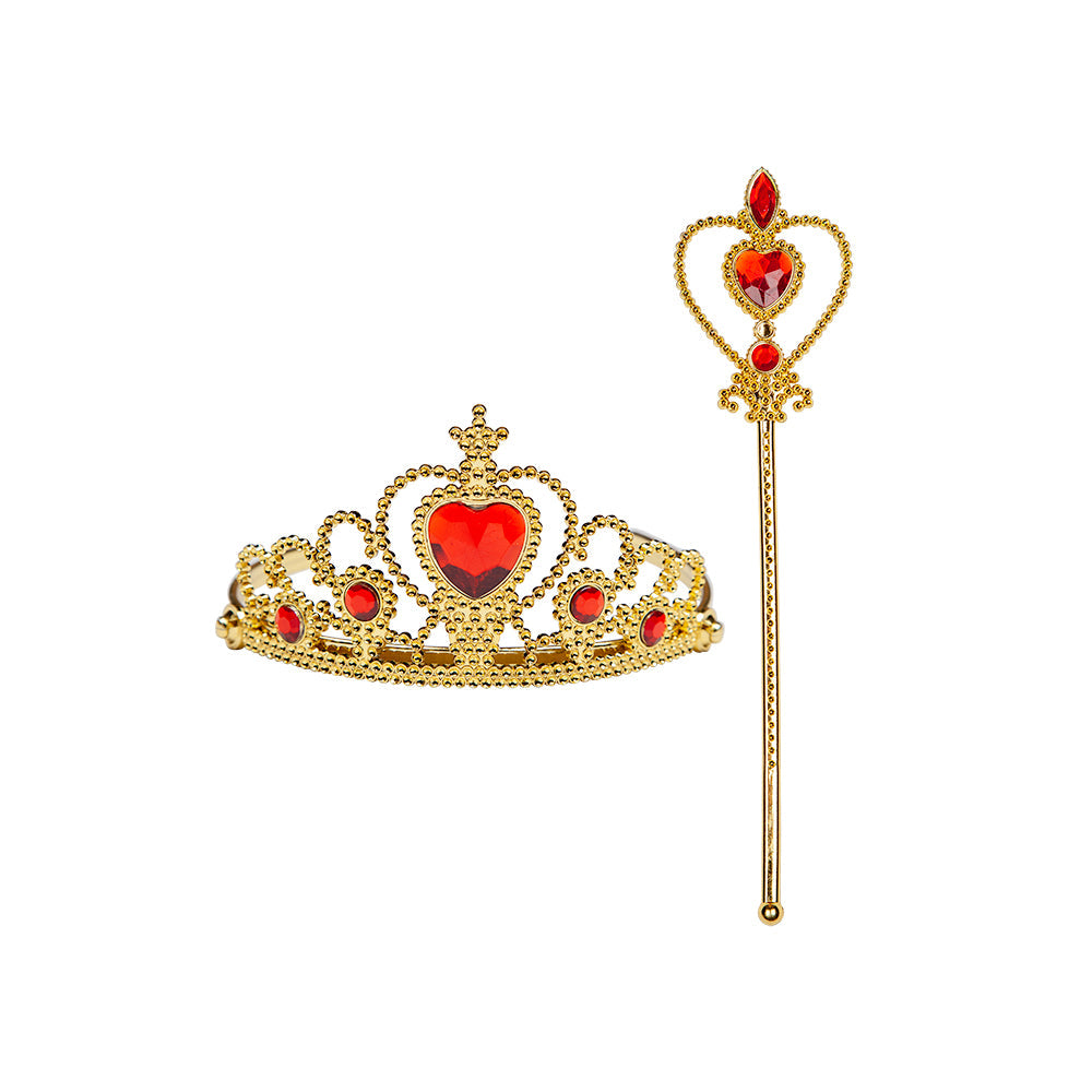 Queen of Hearts Tiara & Sceptre