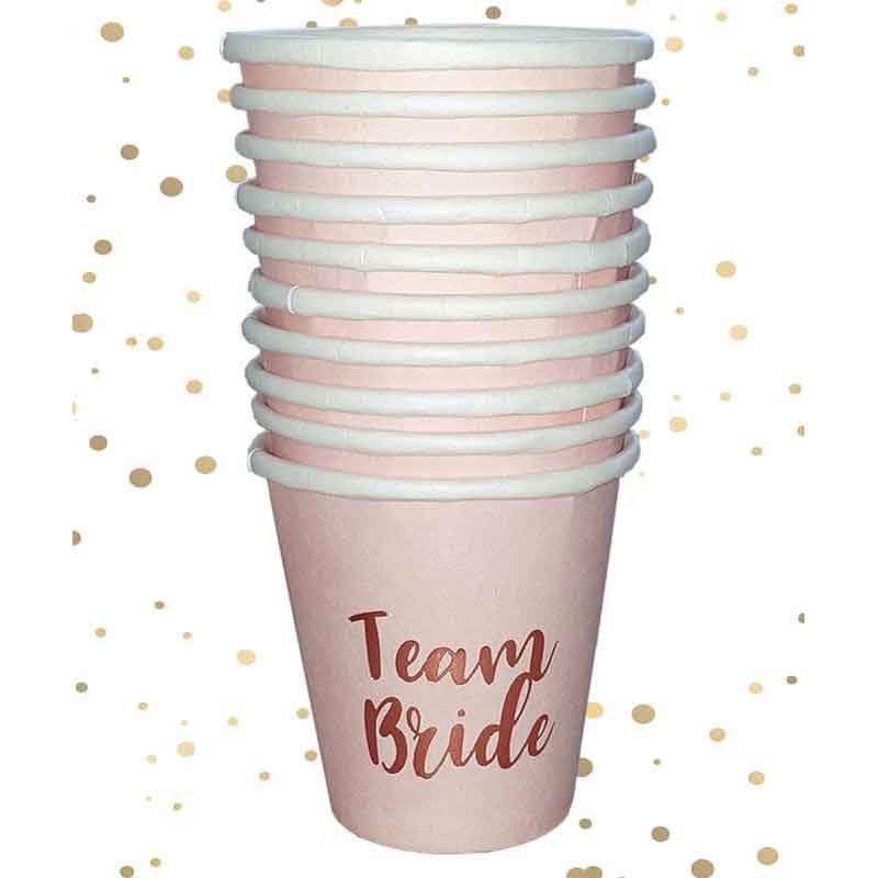Team Bride Shot Cups