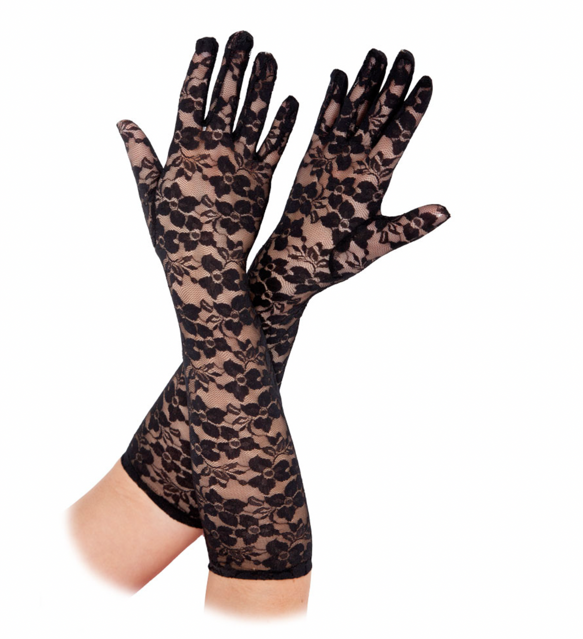 Ladies Long Lace Gloves