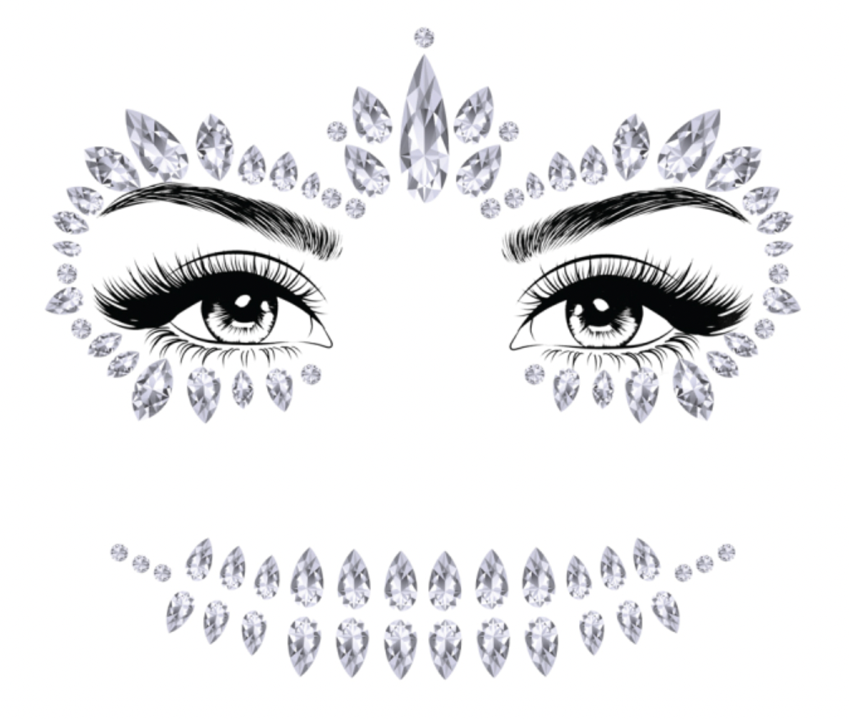 Face Jewels - Sugar Skull