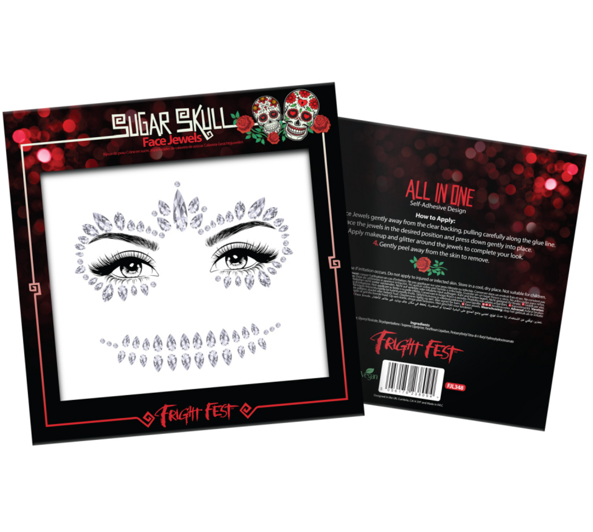 Face Jewels - Sugar Skull