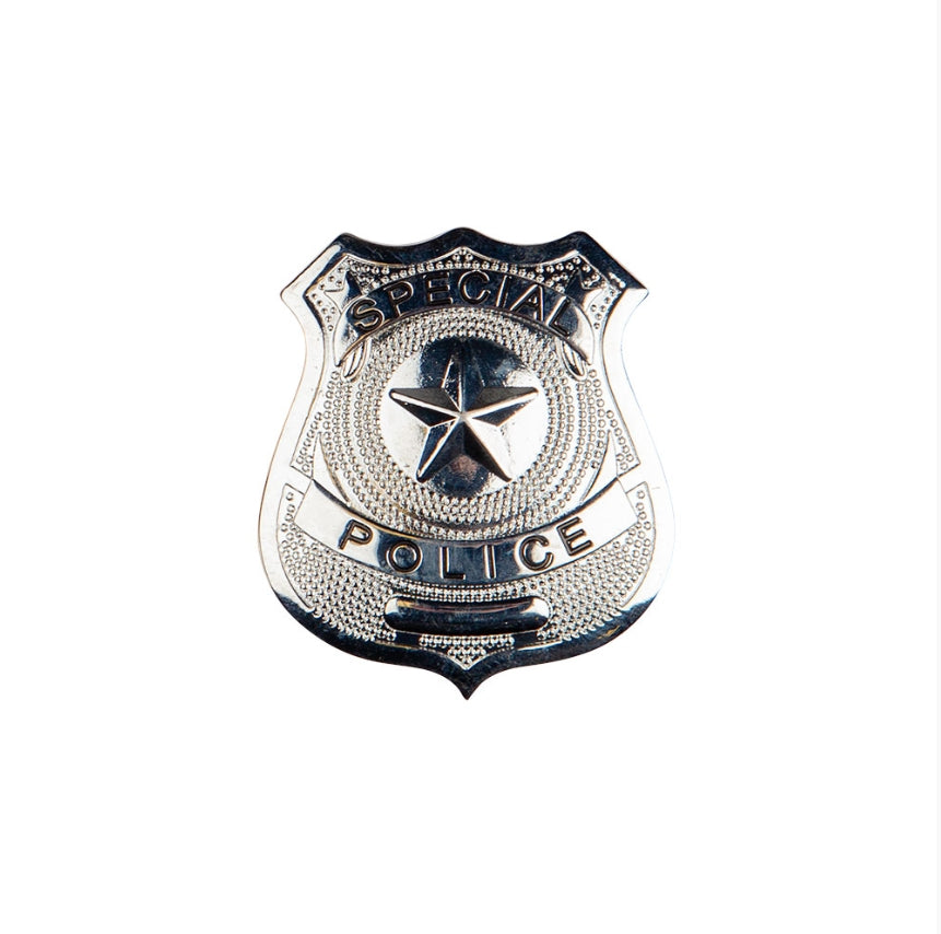 Metal Police Badge