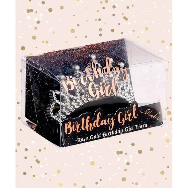 Birthday Girl Boxed Gold Tiara