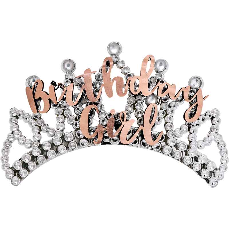Birthday Girl Boxed Gold Tiara