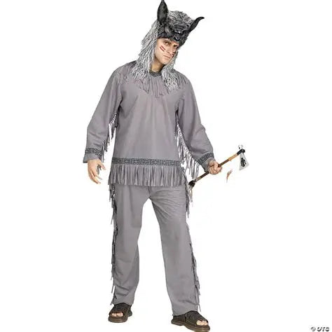 Adult Wolf Warrior Costume