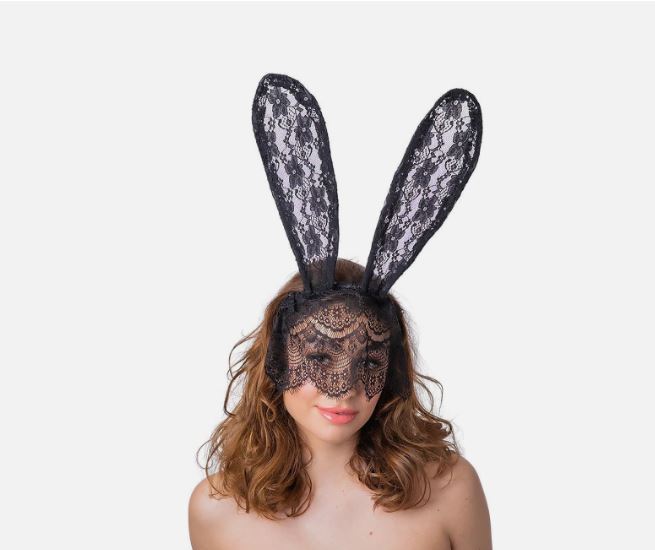 Bunny Lace Ear With Veil
