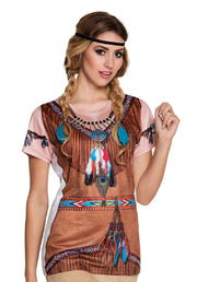 Indian Squaw Photorealistic Shirt