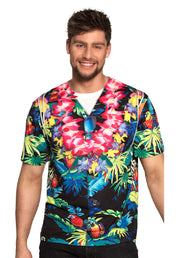Hawaiian Beach Boy Photorealistic Shirt L