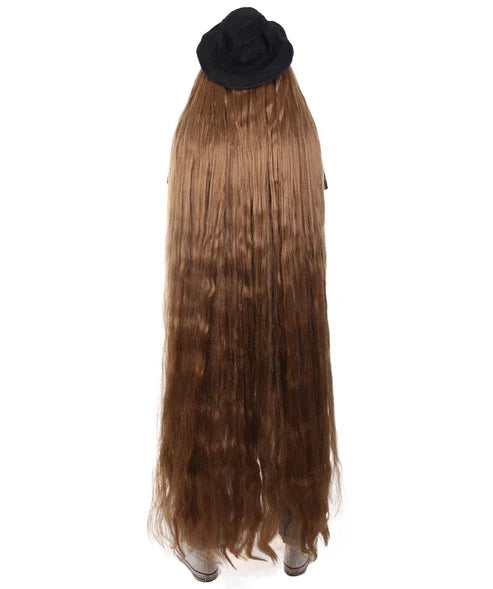 Hairy Cousin Brown Wig