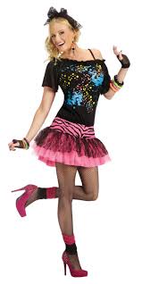 Rockin' 80's Lady Costume