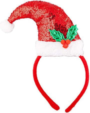 Festive Band (Sequin Santa Hat)