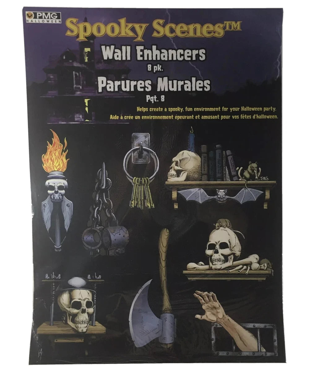 spooky scenes wall enhancers